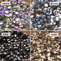 Net red Japanese new flat bottom diamond 100 AB transparent