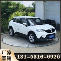 Car rotating booth bar exhibition remote control lifting rotating stage 4S store display stand garage U-turn turntable