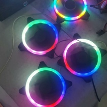 Waiting for 8 brand 12cm chassis color light fans please inquire before bidding.