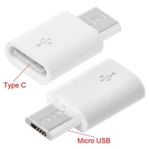USB C to Micro USB Adapter (female) to Micro USB (male) Con