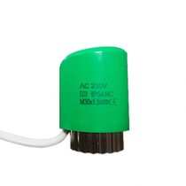 Floor heating electric actuator water distributor solenoid valve water heating temperature control valve switch electric regulating valve normally open and normally closed