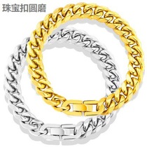 fading Gold Stylish Bracelet Personalized Hip Hop Bracelet