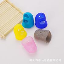 Guitar silicone finger cover five colors optional beginner