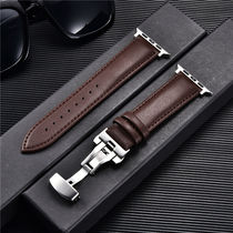 Genuine Leather Watch Straps for Watch 8 7 6 SE 5 4 3 Butte
