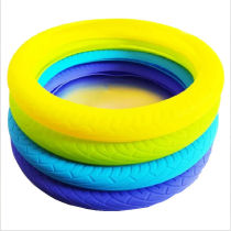 Wear-resistant leather cover for Hot Wheels hand-cranked car car silicone steering wheel cover 360-degree rotating Niuniu car tire