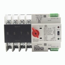 English Generator type millisecond level switching uninterruptible dual power supply transfer switch Q4-125 4P 100A80A