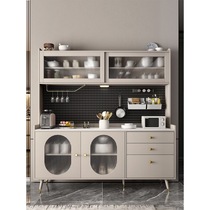 Slate sideboard Japanese-style light luxury storage cabinet living room integrated wall tea kitchen workbench cabinet storage cabinet