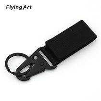 Key Ring Cobra Outdoor Mens Belt Hook Nylon Multi-Function Eagle Buckle Keychain Accessories