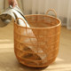 European style ins style imitation rattan waterproof dirty clothes basket bedroom dirty clothes storage basket toy basket large-sized laundry basket