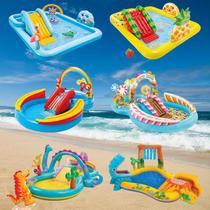 Summer inflatable pool castle home mini water play home yard childrens paddling pool swimming pool spray water park