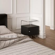 Design sense ins bedside table sofa side cabinet simple cabinet small cabinet storage cabinet stainless steel solid wood cabinet