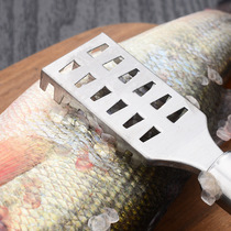 Fish scale brush household kitchen gadget stainless steel fish scale planer commercial manual fish scale scraper artifact