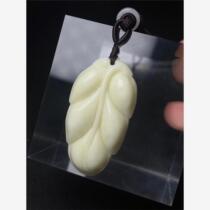 Xian specialty Lantian jade golden branch and jade leaf pendant natural jade terracotta warriors and horses same style get rich overnight jade pendant for men and women
