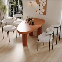 Nordic light luxury home dining chair designer chair stool ins backrest leisure chair sherpa internet celebrity makeup chair