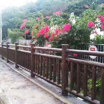 Hot-selling manufacturers supply imitation bark railings imitation wood railings ecological railings concrete finished railings