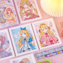 Beautiful Girl Diamond Painting Childrens DIY Fun Dot Diamond Photo Frame Full Diamond Desktop Decoration Production Material Pack Small Gift