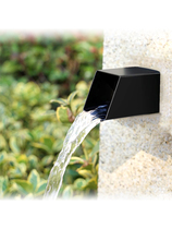 Stainless steel waterfall outlet landscape wall outlet outlet wall drain outlet curtain wall outlet drain outlet