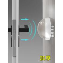 Sliding door stopper door stopper door stopper windproof door handle anti-collision pad wall suction door top door blocking bedroom mute