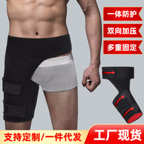 Large size knee pads bandage mens thigh pads outdoor sports diving material pressure waist guard running sports leggings for women