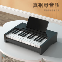 Bergan painted wooden small piano childrens toys boys and girls electronic piano home enlightenment baby baby 36 years old