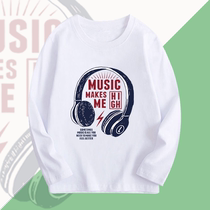 Fat boy long-sleeved t-shirt bottoming shirt trendy and fashionable for older children autumn thin boys and childrens clothing pure cotton childrens top 9