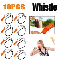 1-10PCS Outdoor Survival Whistle Camping Hiking Rescue Emerg