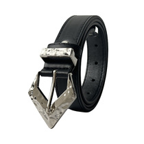 Japan FC new womens belt Hong Kong style simple and versatile fashion belt Korean style personalized high-end belt