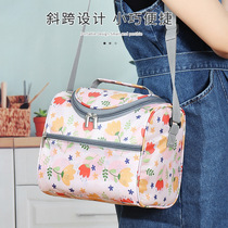 Cross-border popular thickened waterproof large-capacity lunch box bag shoulder bag insulated lunch box bag directly supplied from the manufacturer
