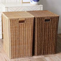 Leisure Storage Nordic Style Dirty Clothes Basket Bathroom Dirty Clothes Storage Basket Large Covered Storage Box Laundry Basket Li Muling
