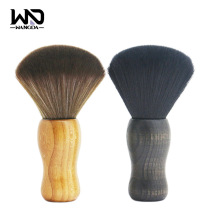 Solid wood soft bristle neck sweeping brush barber shop hair brush broken hair brush bangs sweeping soft bristle Zen hair fiber brush