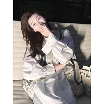 Tang suit new Chinese style Song brocade top popular this year disc buckle embroidered vest new womens clothing in 2024