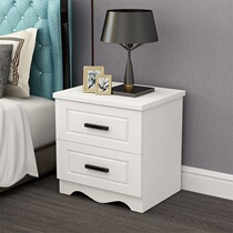 Bedside table modern minimalist bedroom solid wood legs small small cabinet locker simple storage cabinet bedside storage rack
