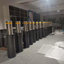 Chengde lifting column lifting bollard semi-automatic fixed bollard