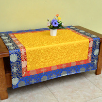 High-end Tibetan tablecloth Buddha tablecloth ethnic style household incense table tribute table mat brocade dining table coffee table cover