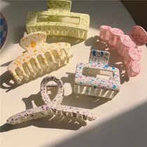 New Korean Colorful Hair Claws Hair Clips for Women Girl Pai
