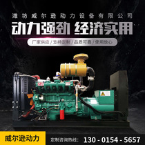 Gas generator set Natural gas three-phase biogas generator set Farm oil field large biogas generator set