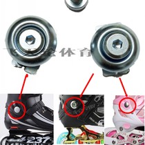 Roller skates flat flower inline skate body special rivets mushroom nail buckle accessories leggings mushroom buckle