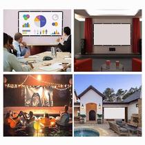 Source movie office home cloth projector projection factory screen mini high-definition portable curtain folding