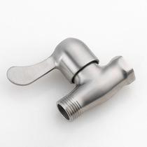 304 stainless steel valve straight-through angle valve exposed pipe switch 4 minutes internal and external thread thread straight valve water heater water supply valve