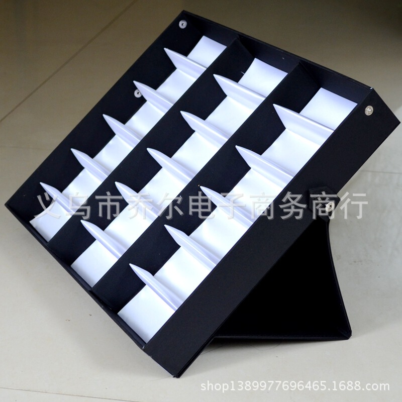 Free Shipping Glasses Storage Box 18-Compartment Glasses Display Box Sunglasses Stand Counter Display Rack Street Vendor Display Box