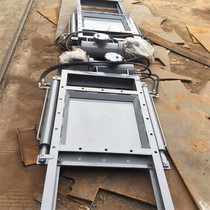 Chengde stainless steel square ash discharge flat plate mining machinery manual gate valve dust collector gate valve