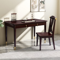 Student solid wood desk modern minimalist childrens home study desk staff desk bedroom light luxury writing desk