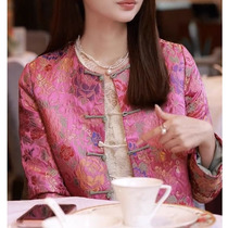 New Chinese style this years popular white lace vest inner top for women 2024 early spring chic and beautiful national style Tang suit