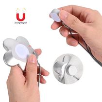 4 Pieces Vintage Magnetic Curtain Tieback Resin Flower