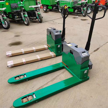Chengde hand push electric pallet truck walk behind electric pallet forklift hydraulic pallet truck