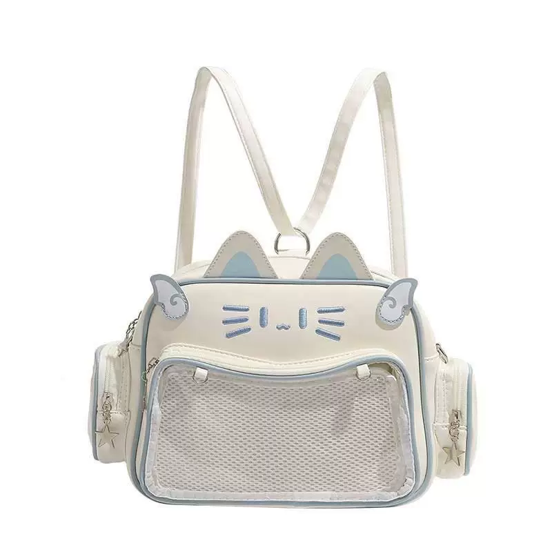 Mechanical capacious backpack, one-shoulder bag