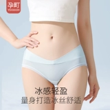 孕町 Антибактериальное нижнее белье для беременных, шелковые хлопковые летние тонкие шорты