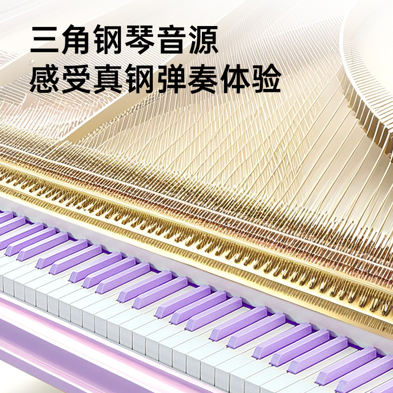 Beidochen Electric Piano 88-Key Strength Portable Digital Piano for Adults Special Beginner Home Piano