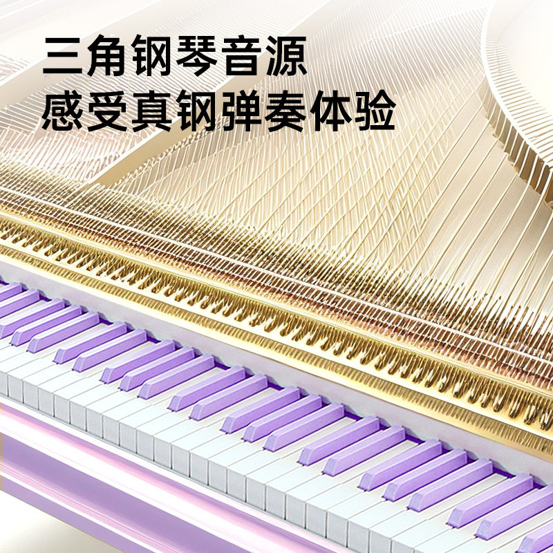 Beiduochen Foldable Electric Piano 88-Key Weighted Portable Electronic Keyboard for Adults, Beginner Home Piano