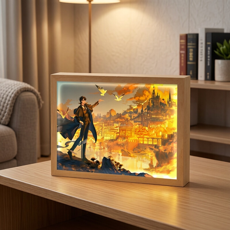 The Lord of the Mysteries Klein Merchandise Light Painting Poster Wall Art Birthday Gift Game Badge Amon Figure Light Painting The Lord of the Mysteries Klein Merchandise Light Painting Poster Wall Art Birthday Gift Game Badge Amon Figure Light Painting